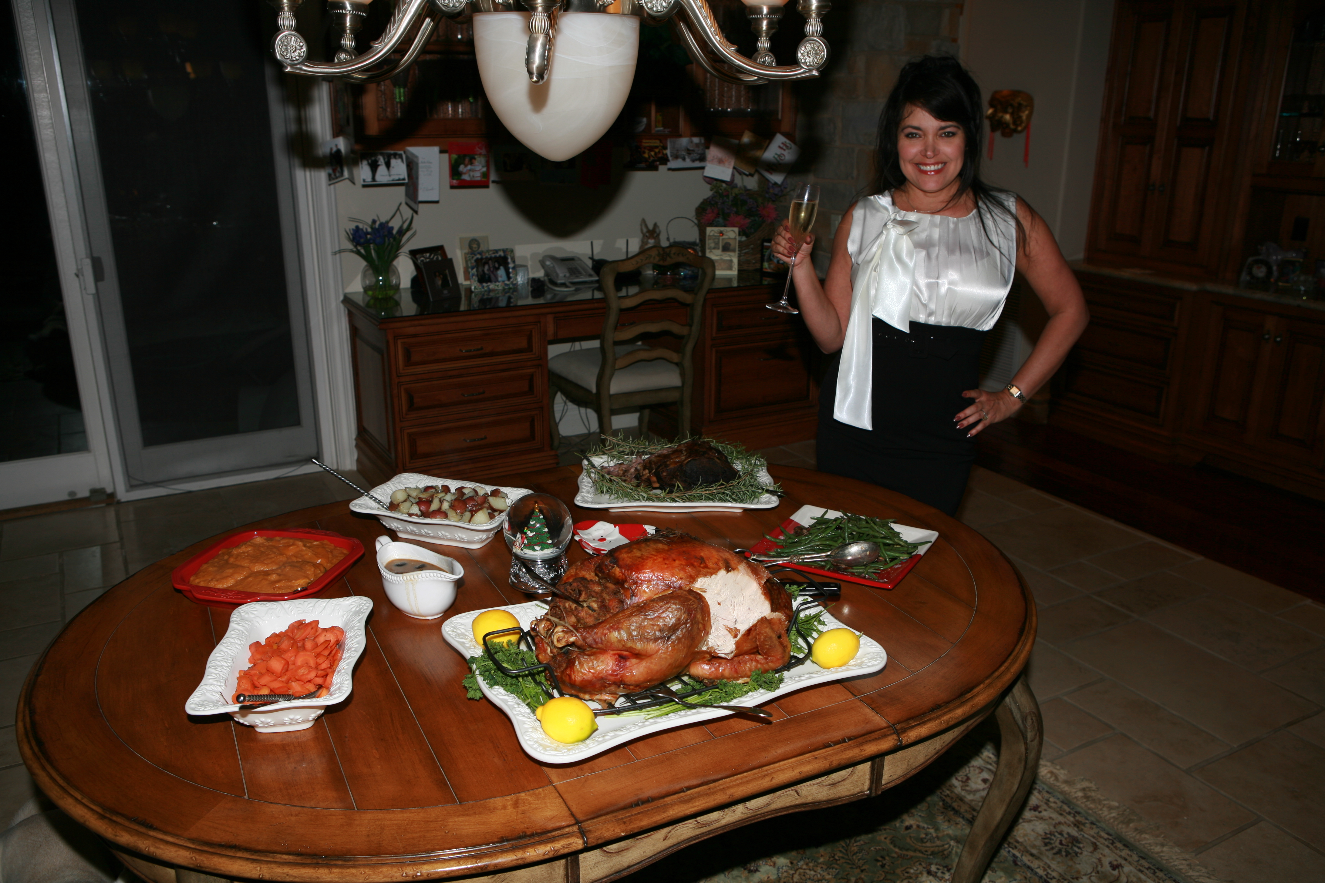 Dev food and table